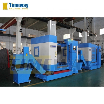 2000kg Loading Capacity CNC Vertical Lathe with X/Z-axis Feed Speed and Big Boring Hole