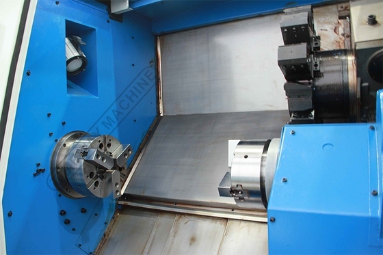 AK-25DS Double Spindle CNC Lathe Machine The Perfect Choice for Heavy Duty Machining