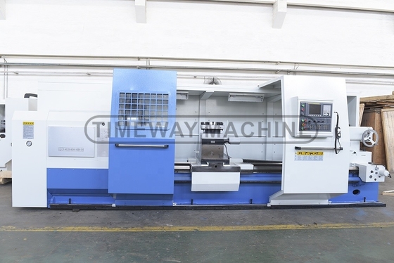 320 r.p.m Max. Spindle Speed Integrated Type Flat Bed CNC Lathe Metal Turning Machine