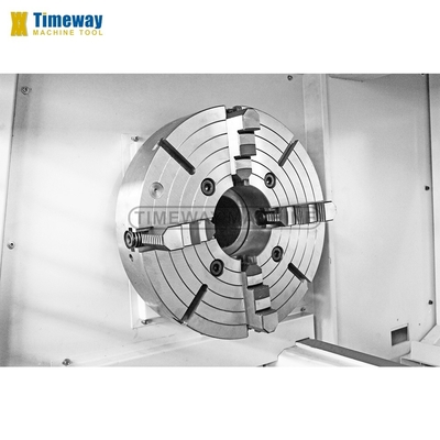 800mm Bed Width Flat Bed CNC Lathe Machine with Full Functions and Max. 520mm Swing