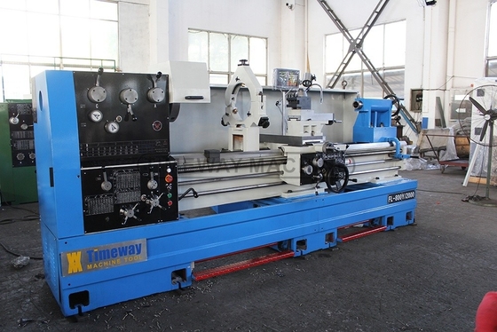 400mm Bed Width 24&quot;-40&quot; Precision Gap Bed Lathe Machine Customized Design