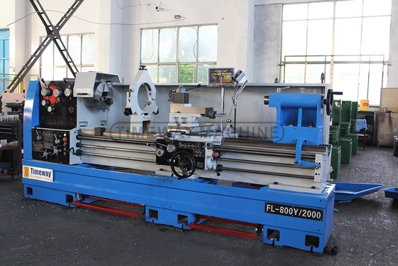 400mm Bed Width 24&quot;-40&quot; Precision Gap Bed Lathe Machine Customized Design