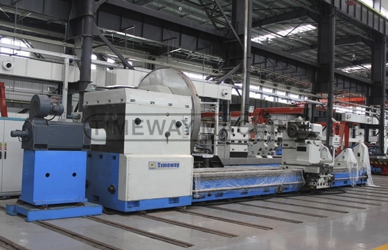 75kW Spindle Motor Power Heavy Duty Horizontal Lathe Machine With Large Size Capacity