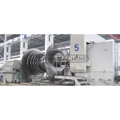 75kW Spindle Motor Power Heavy Duty Horizontal Lathe Machine With Large Size Capacity