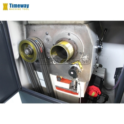 Precision 82mm Spindle Bore CNC Lathe Machine with Multifunctional Flat Bed Type