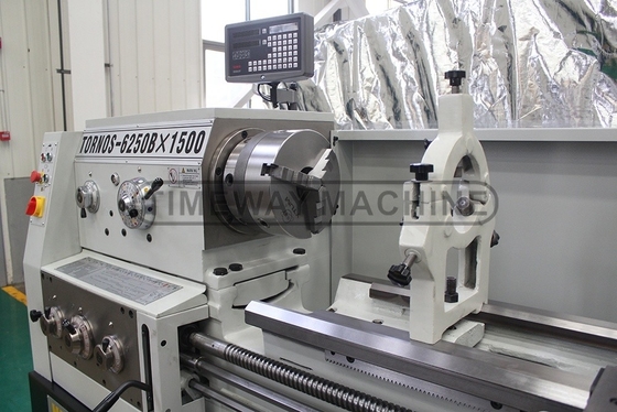 2500 N.m Cutting Torque High Precision Horizontal Gap Bed Lathe Machine Rapid Feed Speed