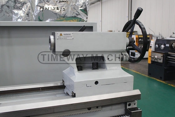2500 N.m Cutting Torque High Precision Horizontal Gap Bed Lathe Machine Rapid Feed Speed