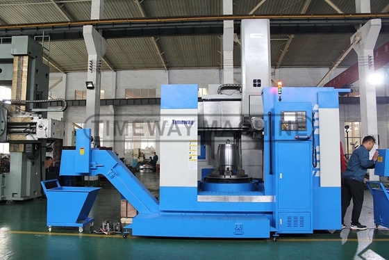 800mm Worktable and 1070mm Bed Width CNC Vertical Lathe for Boring Big Hole Machining