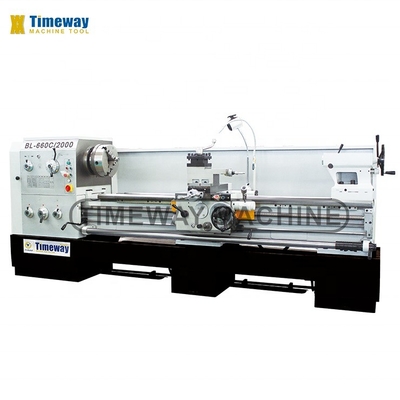 Highly Recommended 1640 Gear Head Gap Bed Lathe with 75mm Tailstock Quill Diameter