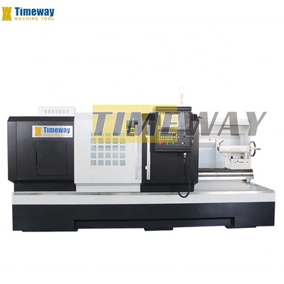 2630x1400x1550mm High Precision Flat Bed CNC Turning Lathe with 4 Tool Post Stations