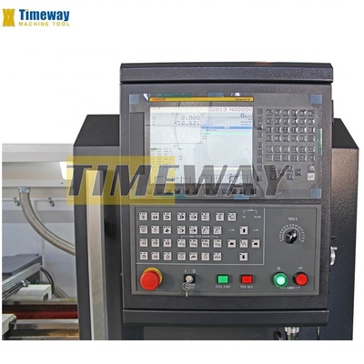 2630x1400x1550mm High Precision Flat Bed CNC Turning Lathe with 4 Tool Post Stations