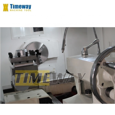 2630x1400x1550mm High Precision Flat Bed CNC Turning Lathe with 4 Tool Post Stations