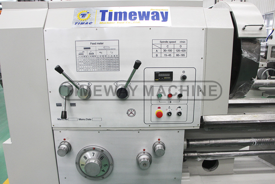 800mm Swing Q-325F Metal Lathes Large Spindle Bore and Rapid Feed Speed 0 3740 mm/min