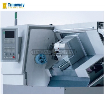Medium Duty Machining Capacity CNC Slant-type Lathe Machine with A2-5 Spindle Nose