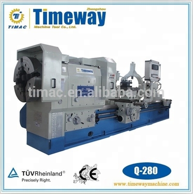 280mm Spindle Bore Oil Country Lathe Q-280 10000 KG Weight for Industrial Applications