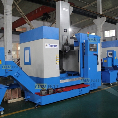 Rectangular Rails CNC Vertical Lathe Machine with 2 Axes and After-sales Guarantee