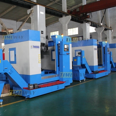 Rectangular Rails CNC Vertical Lathe Machine with 2 Axes and After-sales Guarantee
