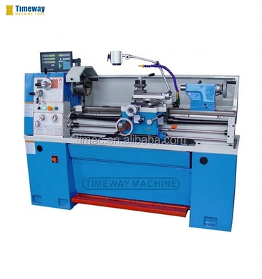 T-1440B Precision Gear Head Engine Lathe with 220mm Swing Diameter Over Cross Slide