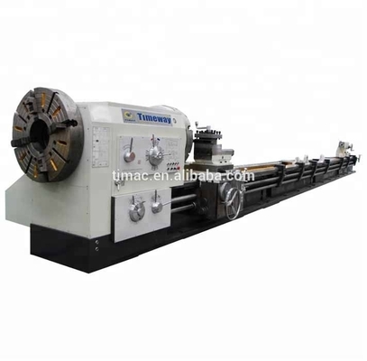 16-380rpm Spindle Speed Manual Horizontal Tube Threading Lathe for Oil Field 130-270mm