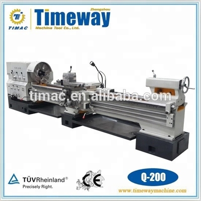 16-380rpm Spindle Speed Manual Horizontal Tube Threading Lathe for Oil Field 130-270mm