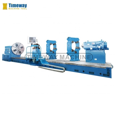 20000mm Max. Turned Length CNC Metal Turning Full Automatic Flat Bed Lathe for Brands