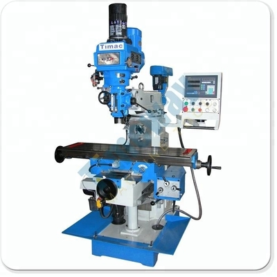 3-Axis TIMEWAY H/V Mill Head Turret Milling Machine TM500 with Customizable Voltage