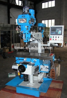 3-Axis TIMEWAY H/V Mill Head Turret Milling Machine TM500 with Customizable Voltage