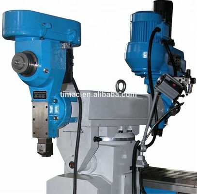 3-Axis TIMEWAY H/V Mill Head Turret Milling Machine TM500 with Customizable Voltage