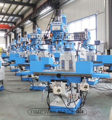 2.2kW Spindle Motor Power 3-Axis DRO Universal Rotary Head Milling Machine for Milling