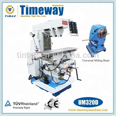 Rectangular Guideway Type Universal Horizontal Milling Machine Normal Miller for Metal