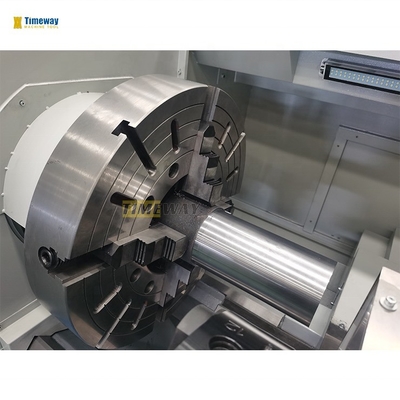 600mm Bed Width 255mm 280mm Spindle Bore CNC Pipe Threading Lathe Tool for Oil Country