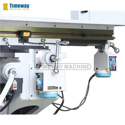 VERTICAL Turret Milling Machine M330A with R8 Spindle Taper and 330x1370 Table Size
