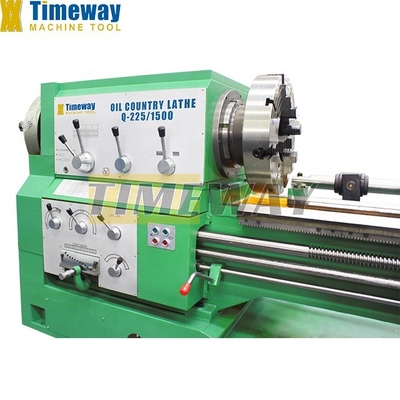 Timeway Z-Axis Travel 2810mm Oil Country Manual Lathe for Pipe Threading Turning