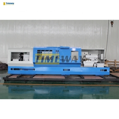 2-Axis Horizontal Flat Bed CNC Lathe Turning Machine for High Precision Turning