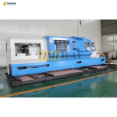 2-Axis Horizontal Flat Bed CNC Lathe Turning Machine for High Precision Turning