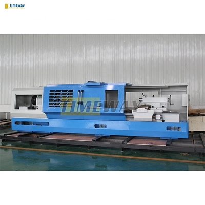 2-Axis Horizontal Flat Bed CNC Lathe Turning Machine for High Precision Turning