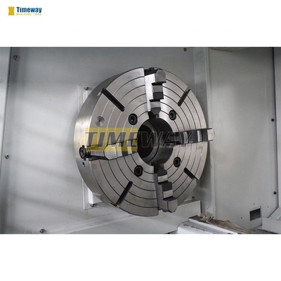 2-Axis Horizontal Flat Bed CNC Lathe Turning Machine for High Precision Turning
