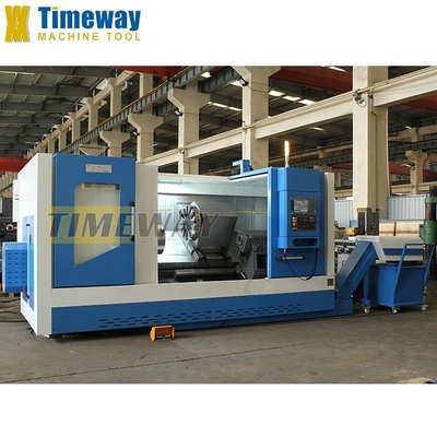Medium Duty Machining Slant Bed CNC Lathe CK-80 with 380mm Chuck Size and FANUC System