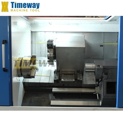 Medium Duty Machining Slant Bed CNC Lathe CK-80 with 380mm Chuck Size and FANUC System