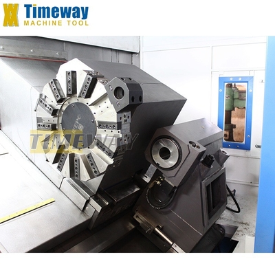 Medium Duty Machining Slant Bed CNC Lathe CK-80 with 380mm Chuck Size and FANUC System