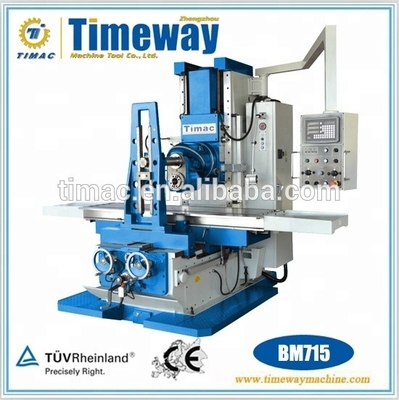 BM715 Universal Milling Machine with Large Bed Size and 35-1345rpm Spindle Speed Range