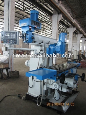 TM800 Timeway Horizontal and Vertical Turret Milling Machine for Durable Construction