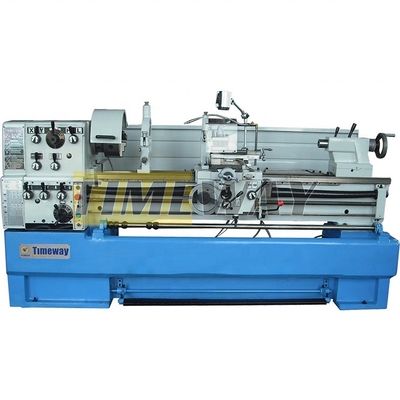 Metal Turning 410mm Swing Horizontal Lathe Machine Tool at with and 0.01mm Roundness