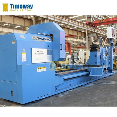 Heavy Duty 2-Axis Giant CNC Lathe AK-2000/5000 with FANUC CNC System