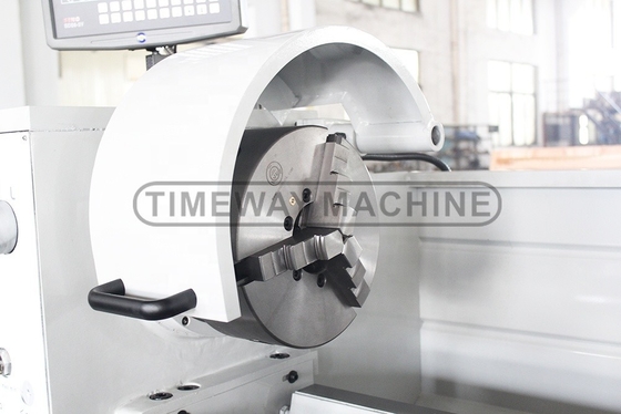 Metal Turning 410mm Swing Horizontal Lathe Machine Tool at with and 0.01mm Roundness