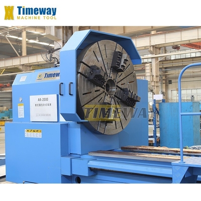 Heavy Duty 2-Axis Giant CNC Lathe AK-2000/5000 with FANUC CNC System