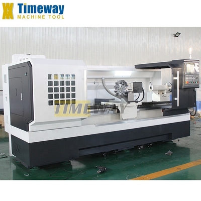 Custom and High Precision CNC Flat Bed Lathe CK-500 with Metric 90 Spindle Taper