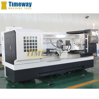 Precision Turning CNC Lathe Machine with Multifunctional Flat Bed Design and 4 Tool Posts