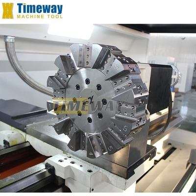 Precision Turning CNC Lathe Machine with Multifunctional Flat Bed Design and 4 Tool Posts