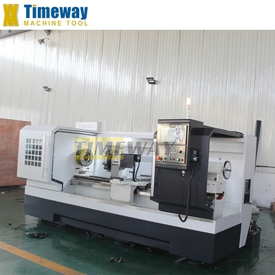 Precision Turning CNC Lathe Machine with Multifunctional Flat Bed Design and 4 Tool Posts